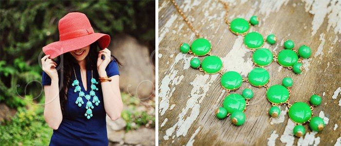 j.crew inspired turquoise bib necklace pinterest