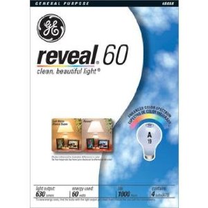 GE Reveal Lightbulbs
