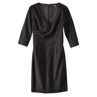 Mossimo Womens Woven V-Neck Dress
