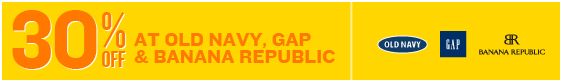 Old Navy - Banana Republic, GAP