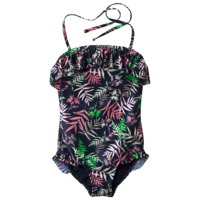 The Webster at Target® Girls 1-Piece Palm Swim Suit