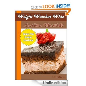 Weight Watcher Whiz Luscious Chocolate Points Plus Recipes Cookbook