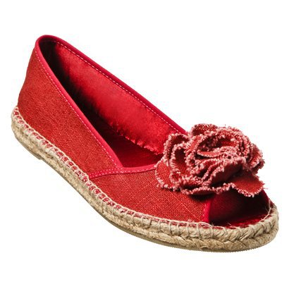Womens Mossimo Supply Co. Ownah Flower Espadrilles - Red