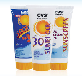 free cvs sunscreen