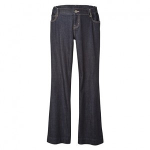 Liz Lange® for Target® Maternity Boot-Cut Dark Denim Jeans - Blue