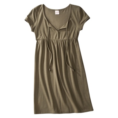 Mossimo Supply Co. Juniors Scoopneck Keyhole Dress