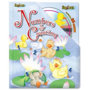 Numbers and Counting Sing & Learn Padded Board Book With CD