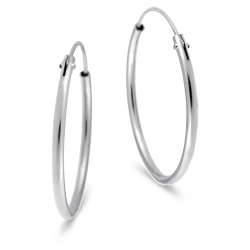 Sterling Silver Hoop Earrings