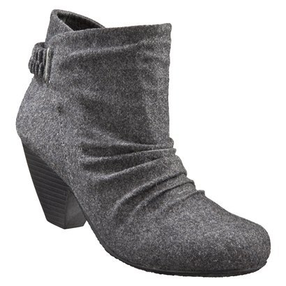 Womens Mossimo Supply Co. Kashanti Heeled Booties - Grey