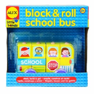 Alex Toys Block and Roll - School Bus