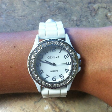 geneva platinum cz watch amazon jewelry deals