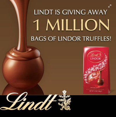 free lindt chocolate