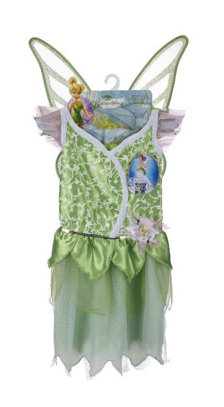 amazon deals Disney Fairies: Secret of The Wings - Tinker Bell Costume Pixie Dress