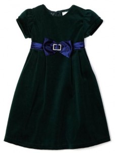 So La Vita Toddler Velvet Holiday Dress