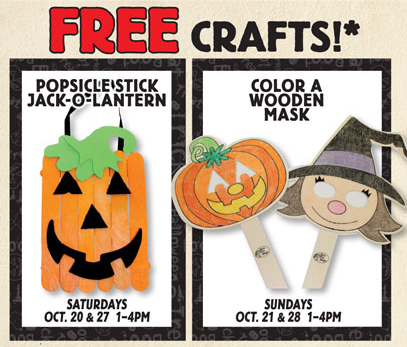free in-store weekend events