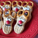 nutter butter reindeer cookies christmas treats