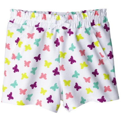 Circo Infant Toddler Girls' Short - Fresh White