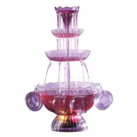 Nostalgia Electrics Lighted Party Fountain Beverage Set - Amazon Deals