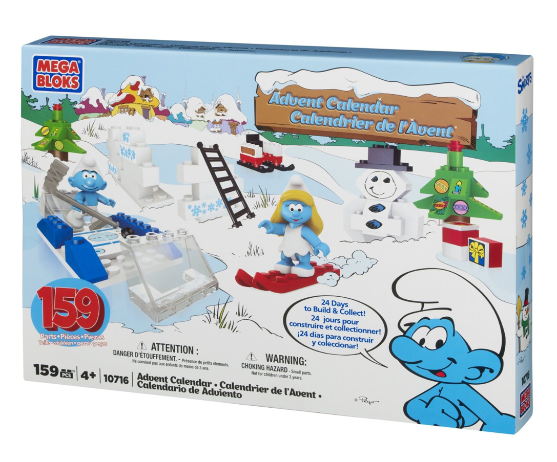 amazon toy deals smurf advent calendar