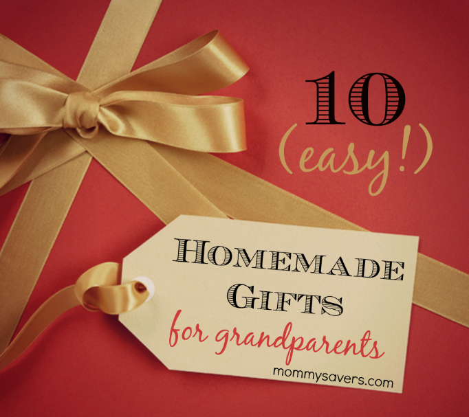 Homemade Gifts for Grandparents
