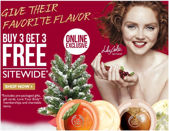 The Body Shop Christmas 2012 - Frugal Gift Ideas