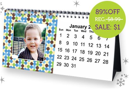 York Photo Desk Calender - Frugal Gift Idea