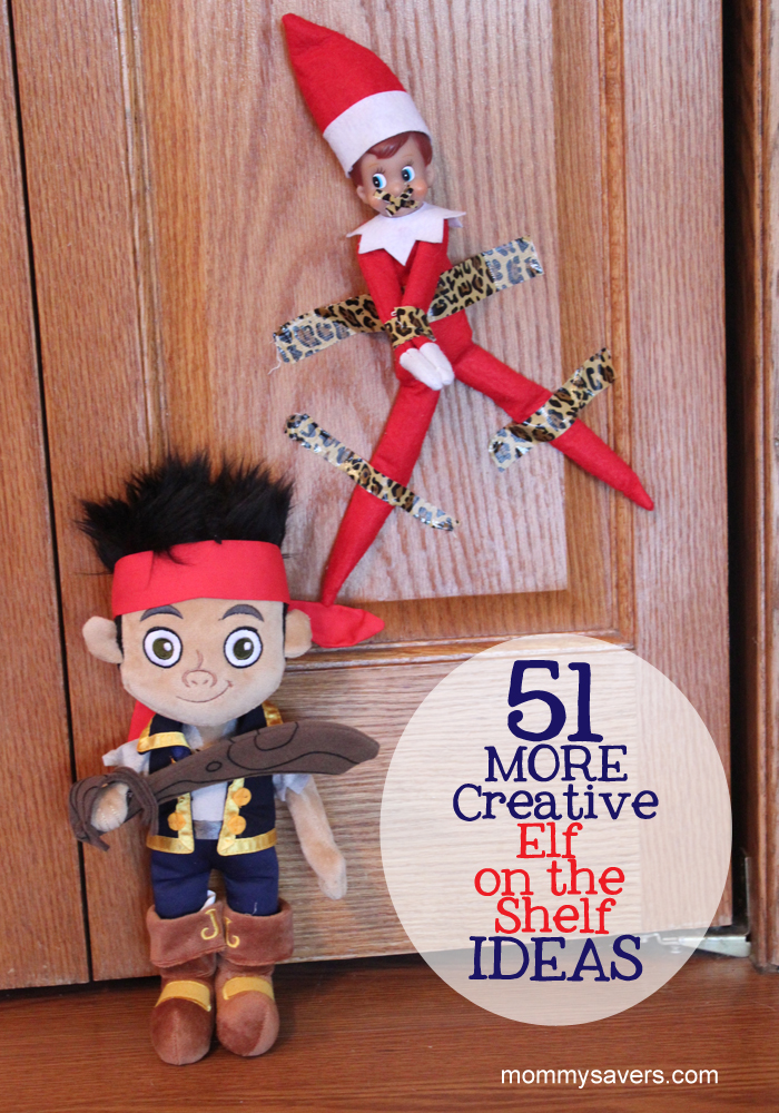 Elf on the Shelf Ideas: 51 MORE Creative Suggestions | Mommysavers