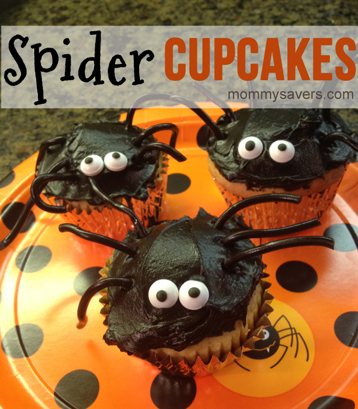 spider cupcakes