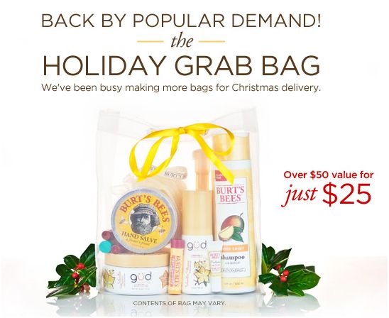Burt's Bees Grab Bag - Frugal Gift Ideas