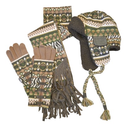 MUK LUKS® Trapper Hat, Gloves, and Scarf set - Target Online Clearance