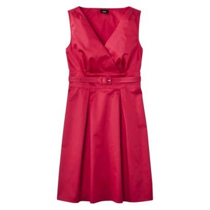 Mossimo® Womens Faux Wrap Belted Dress