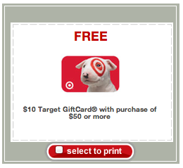 target printable coupons