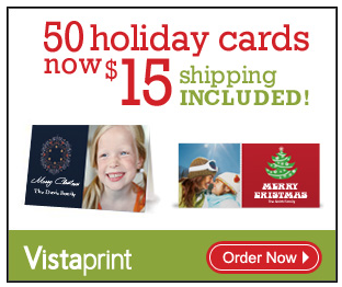 photo deals vistaprint holiday cards