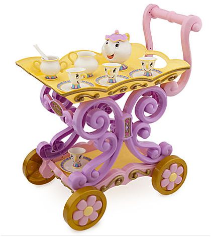 The Disney Store Twice Upon a Year Sale - Mrs Potts Tea Cart - Beauty and the Beast