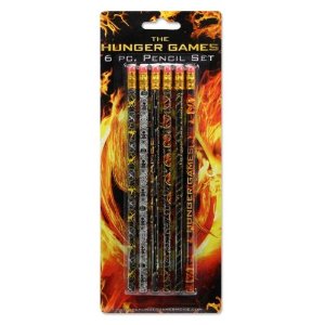 The Hunger Games Movie - Pencil Set 6 pc - Amazon Deals