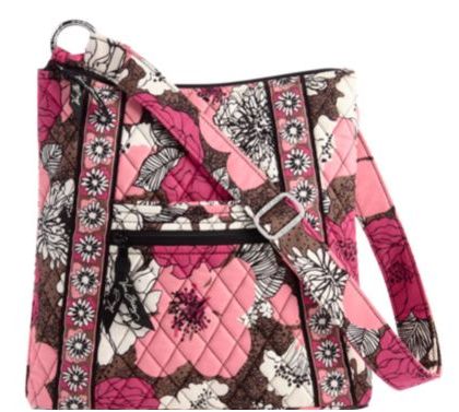 Vera Bradley Hipster Mocha Rouge