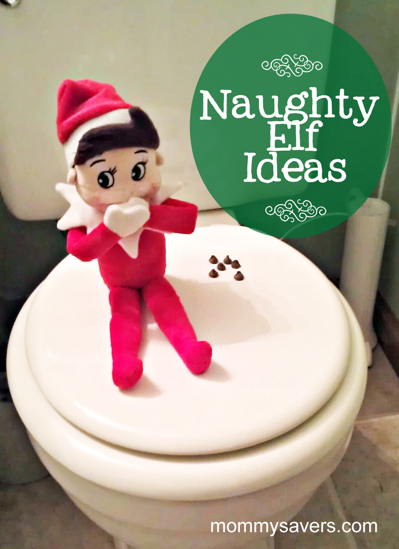 naughty elf on the shelf ideas
