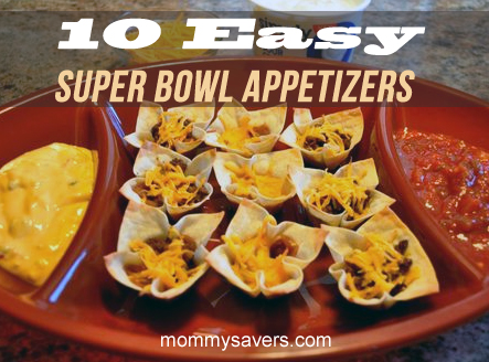 ten easy super bowl appetizers