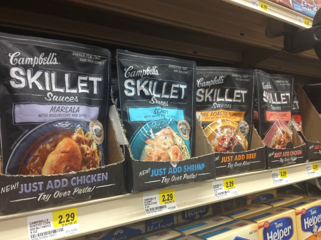 campbell's skillet sauces