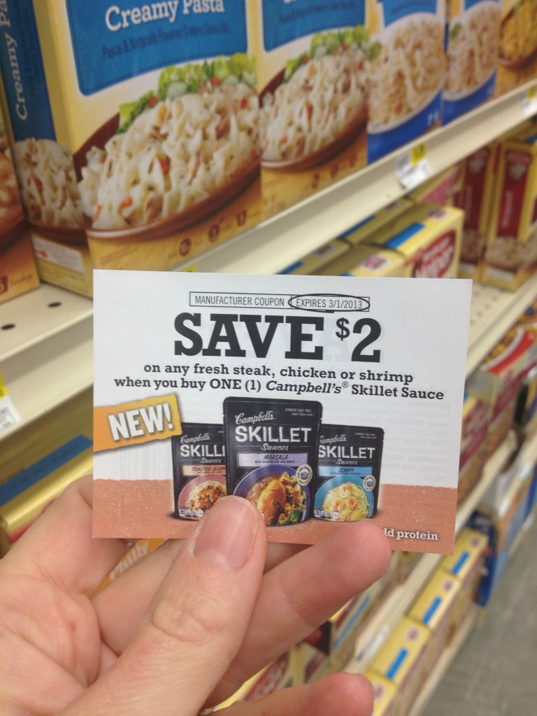 campbell's skillet meal coupon