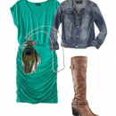 mossimo ruched dress