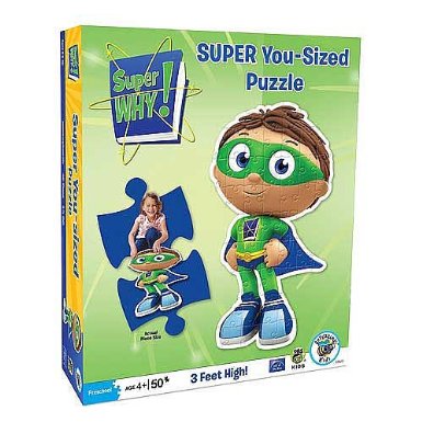 Super Why 50 Extra-thick Piece Floor Puzzle - Amazon Toy Deals