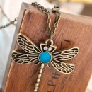 Retro Style Bronze Dragonfly Pendant Necklace - Amazon Jewelry Deals