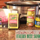 crock pot italian beef sandwiches