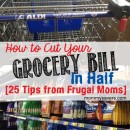 how to cut your grocery bill in half | mommysavers.com