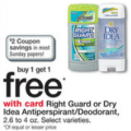 walgreens deals, right guard