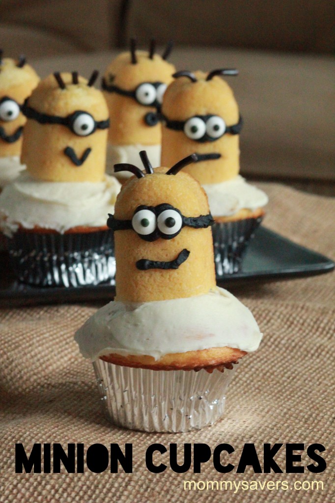 minion cupcakes mommysavers.com