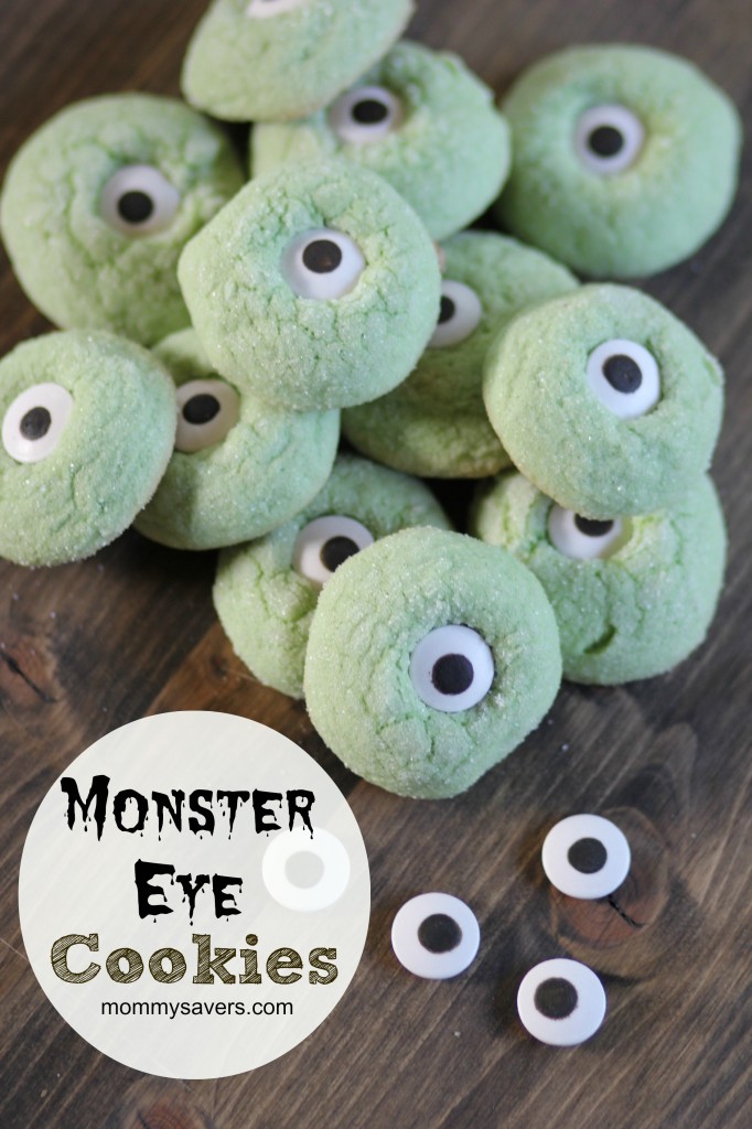 monster eye cookies for halloween