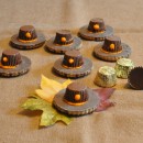pilgrim hat cookies, thanksgiving treats