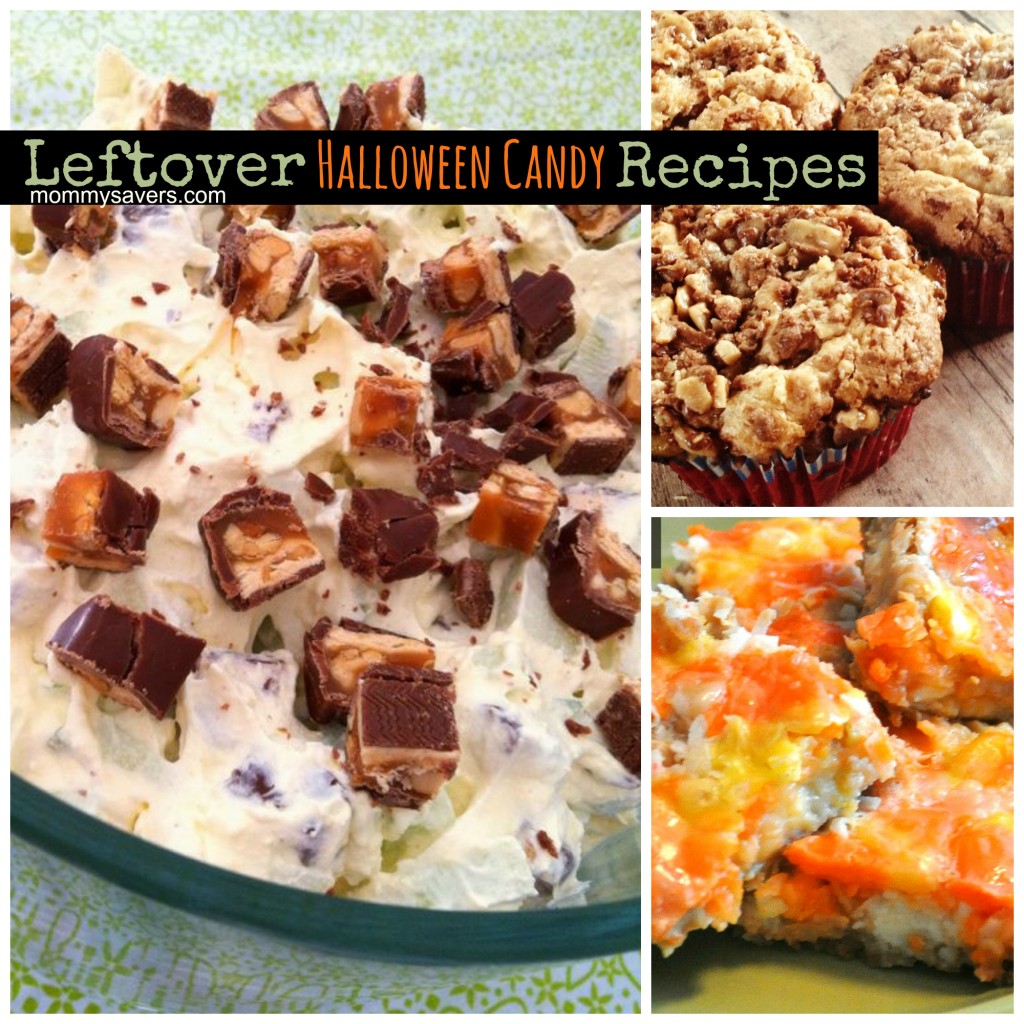 15+ Leftover Halloween Candy Recipes - Keep these recipes in mind when shopping the Halloween clearance sales, too! #halloween